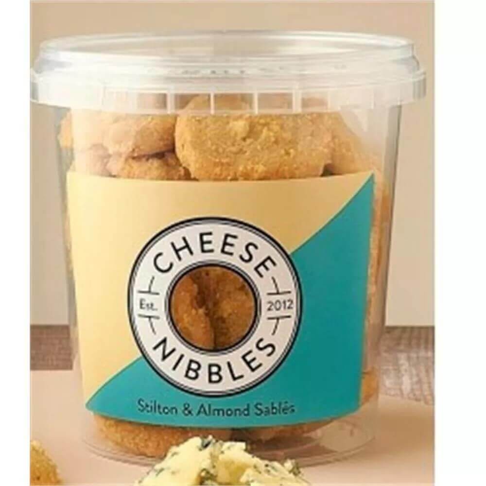 Cheese Nibbles Stilton and Almond Sables 120g